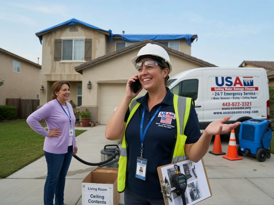 Ceiling Water Damage Restoration Pittsburg, OK FAQs